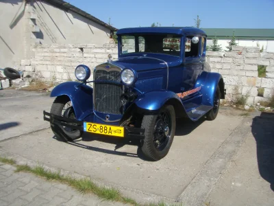 MrFafik - Dla odmiany typowe auto dla ludu. Ford A z 1930. Wrażenia z jazdy są takie ...