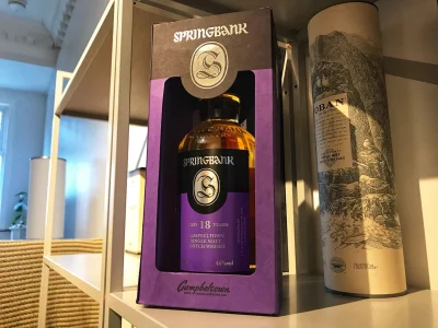 quit13 - 3 ci Springbank do kolekcji i zarazem pierwsza whisky wylicytowana na aukcji...