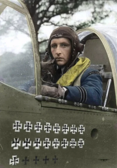 pzlpzlpzl - Stanisław Skalski, podporucznik pilot lotnictwa wojskowego II RP, major p...