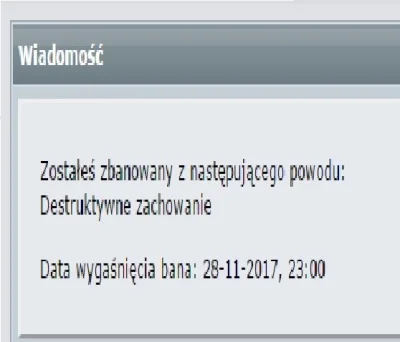 c.....n - Zostałem zbanowany za to że dyskutowałem z drugim użytkownikiem o zasadzie ...