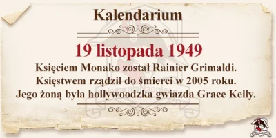 ksiegarnia_napoleon - #monako #gracekelly #grimaldi #kalendarium