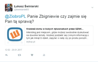 lukaszswiniarski83 - Napisałem na Twittera Ziobry w tej sprawie -