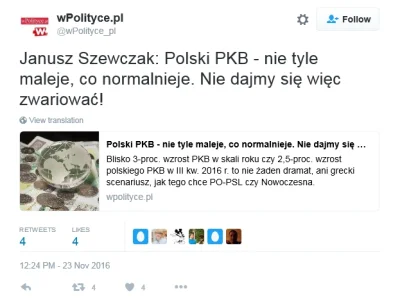 k1fl0w - > Janusz Szewczak: Polski PKB - nie tyle maleje, co normalnieje. Nie dajmy s...
