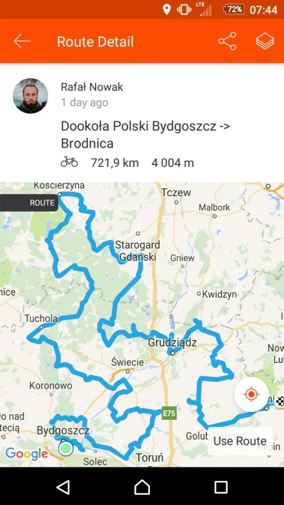 metaxy - Trasa na najbliższe 2 dni jakby ktoś z okolicy #bydgoszcz chciał się przejec...