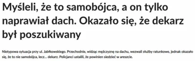 adam2a - Ile zwrotów akcji jest w tym krótkim nagłówku:

#heheszki #polska #patolog...