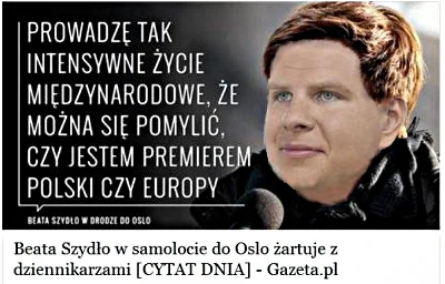 GniewLaserowejDzidy - Beata Szydło śmieszkuje z dziennikarzami ( ͡° ͜ʖ ͡°) #cenzoduda...