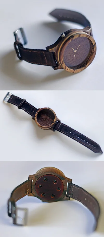 faun69 - Zrobiłem sobie zegarek. #watchboners co myślicie? Wszystko ręcznie, nie używ...