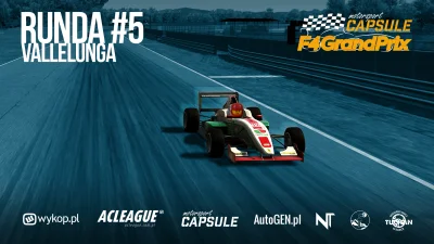 ACLeague - Oto kary za Piątą rundę Motorsport Capsule F4 GP @ Vallelunga:

PRO:
- ...