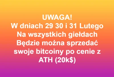 KryptoHeheszki - Uwaga ważna wiadomość!
Więcej informacji 

#bitcoin #kryptowaluty...