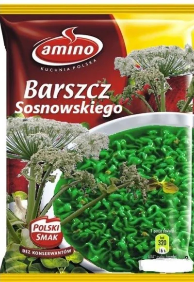 arek-niziolek - #barszczssosnowskiego #heheszki #amino #zupkachinska