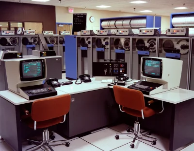 wiorekogorek - Laboratorium IBM, przełom lat 70/80 - czyli okres produkcji IBMa 370 w...