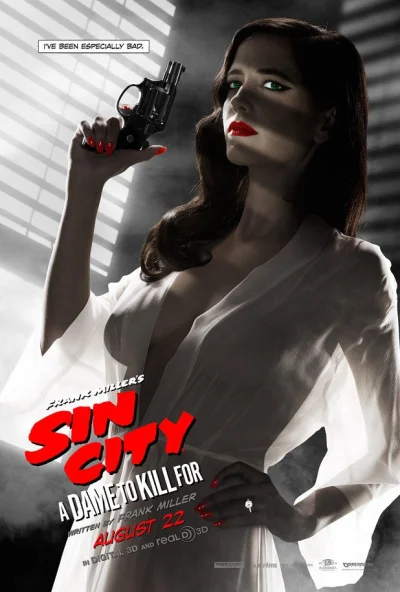 B.....a - Piękny plakat!

Powieszę sobie go na ścianie chyba :)

#sincity2 #evagreen ...