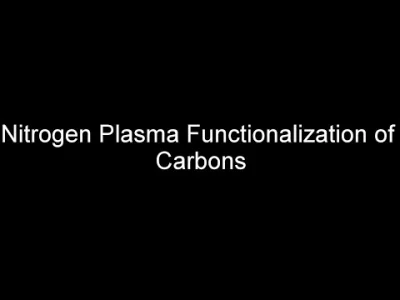 zielonek1000 - Plazmowa funkcjonalizacja grafenu i węgla aktywnego - wersja kuchenna ...