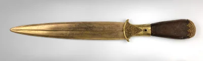 myrmekochoria - Złoty sztylet z dołu śmierci w Ur 2400 rok przed naszą erą. Drewniana...