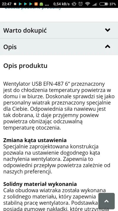 Adriian321 - Czy jakiś fizyk może wyjaśnić pierwsze zdanie w opisie tego wentylatora?...