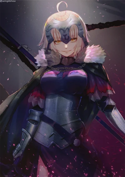 bakayarou - #randomanimeshit #fate #fategrandorder #jeannealter #animeart #pixiv #ani...