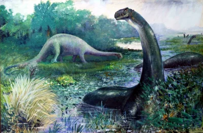 Tiszka - Paleoartowa archeologia: brontozaury pędzla Charlesa R. Knighta, namalowane ...