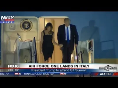 Kielek96 - Prezydent Trump wylądował na Sycylii gdzie odbędzie się szczyt G7 i spotka...