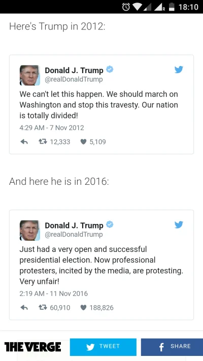 czerkies - Internet płonie bo ktoś tam protestuje przeciwko wynikom wyborów. Bece z l...