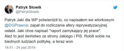 chamik - Niezła żenada. Komisja Jakiego ds. reprywatyzacji, która jedyne co zrobiła, ...