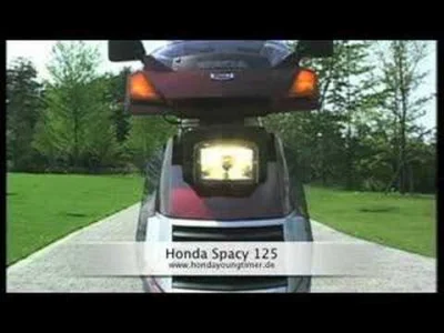 G.....y - Ukryte reflektory montowano też w jednośladach. Uroczy skuter - Honda Spacy...