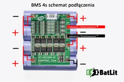 P.....i - Mam problem z przerobieniem wkrętarki na li-ion'y. Złożyłem pakiet 4s2p kor...