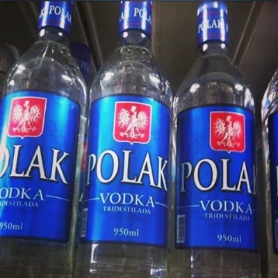 Rasporas - #brazylia #wodka

Wiecie że w Brazyli sprzedają wódkę "Polak" w butelkac...