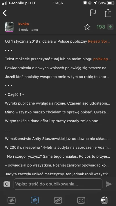 reason - Co to za fakap na mobilce wykopu? Czy ja cos poprzestawialem? Wszystko kropk...