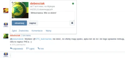 STS_bukmacher - @debesciak: