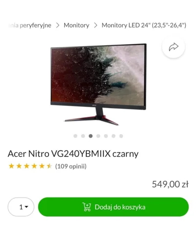 Grzybek3213 - Czy ten monitor nadaje się pod xboxa one s?
 Teraz gram na tv 50 cali A...