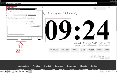 N.....x - Z jakimkolwiek serwerem się zsynchronizuję wszędzie czas mam spóźniony o 3 ...