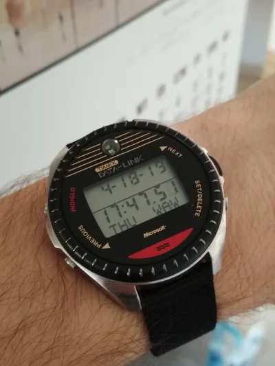 dudi_ - @mistalowa: dziś powrót do 1994 roku, pierwszy smartwatch