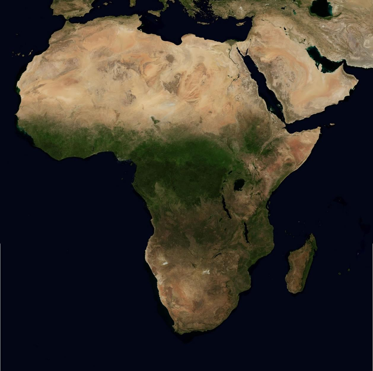 afryka mapa satelitarna W Afryce co 60 sekund mija minuta. #ciekawostki   Abrus   Wykop.pl