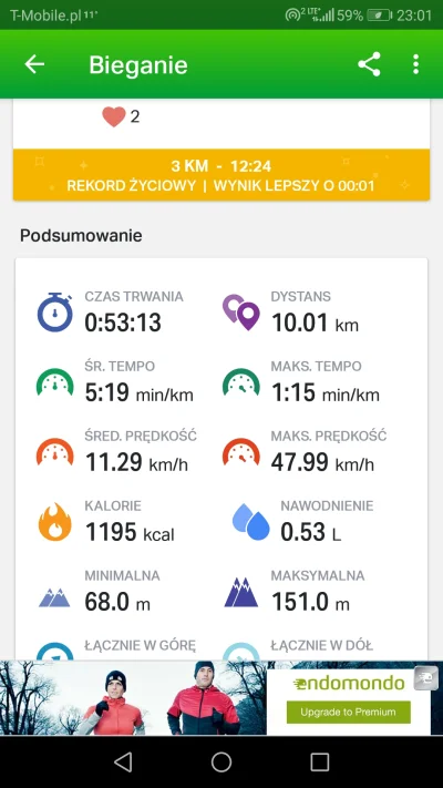 berzelius - #bieganie #biegajzwykopem
gps poprawnie działał dopiero od 4:40 i było j...