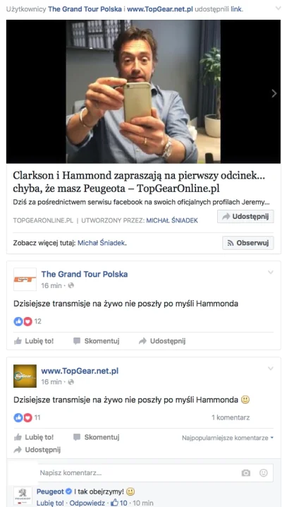 drift33 - Komentarz z oficjalnego konta Peugeot na facebooku ciekawy, polecam obejrze...