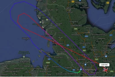 Akryl92 - coś się zdecydować nie może gdzie lecieć:

#flightradar24