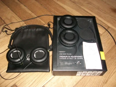 Ojezu - Do sprzedania idą zakupione dnia 08-01-2015 słuchawki akg k518 LE - Green, na...