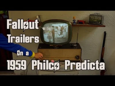 I.....5 - Zapowiedzi Fallouta odpalone na telewizorze z 1959r. 
#fallout #gry