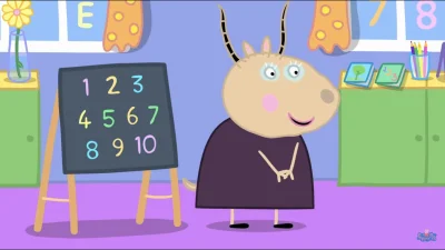 O.....9 - Cyfry wg świnki peppy XD #matematyka #swinkapeppa