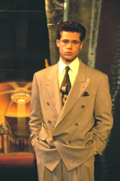 s.....a - Wczesne lata 90. i wczesny Brad Pitt. xD
#film #ciekawostkifilmowe