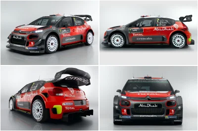 gabrally - #Citroen C3 #WRC zaprezentowany (zostanie za chwilkę...). A tu jak będzie ...