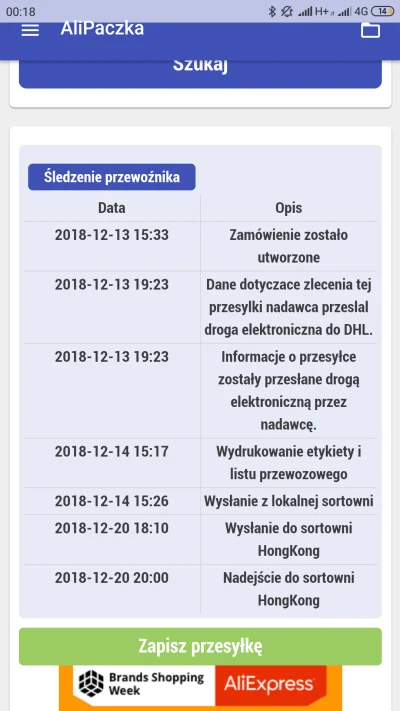 Tommmaj - Czy wam też wisi przesyłka od dłuższego czasu? Zamawiałem na GB z Priority ...