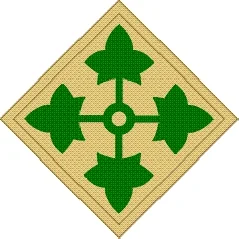 TenodHanki - Poniżej odznaka 4 Dywizji Piechoty, podobny znak może być na pojazdach. ...