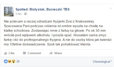 hatterka - co oni w tym Białymstoku xd

#bialystok #wlosy #heheszki #facebookconten...