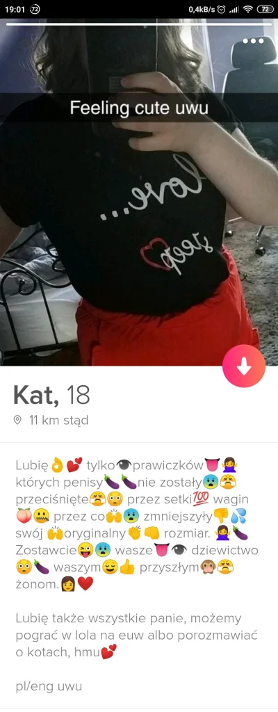 poziomek90 - Penis zmniejsza się od seksu? XD #tinder #badoo #podrywajzwykopem #logik...