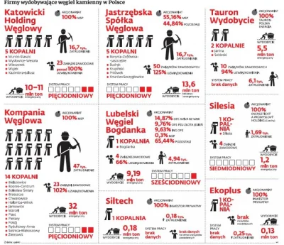 pabloaimar22 - Przedsiębiorstwa wydobywające węgiel w Polsce.

#infografika #wegiel...