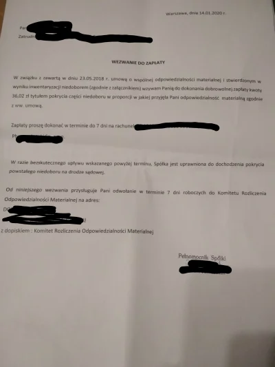 blargh - Miraski,
Właśnie przyszedł do mnie list z poprzedniej pracy. Domyślam się, ...