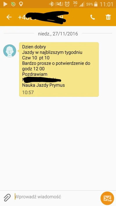 shaker332 - Prowadziłem auto a tu SMS. 
Najlepsza odpowiedź wygrywa( ͡° ͜ʖ ͡°)
#sms #...