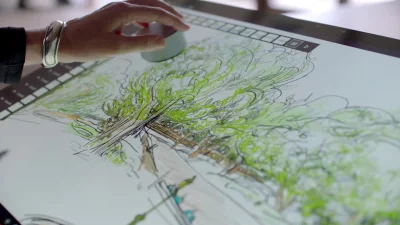 Mesk - Rysunek 3D na Microsoft Surface Studio #technologia #rysujzwykopem #grafika #c...