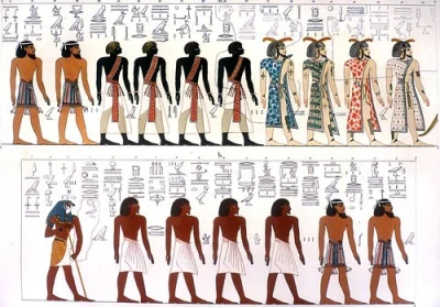 Mesmeryzowany - Patrzcie jacy biali Ci Egipcjanie byli, to malowidło z grobowca Setie...